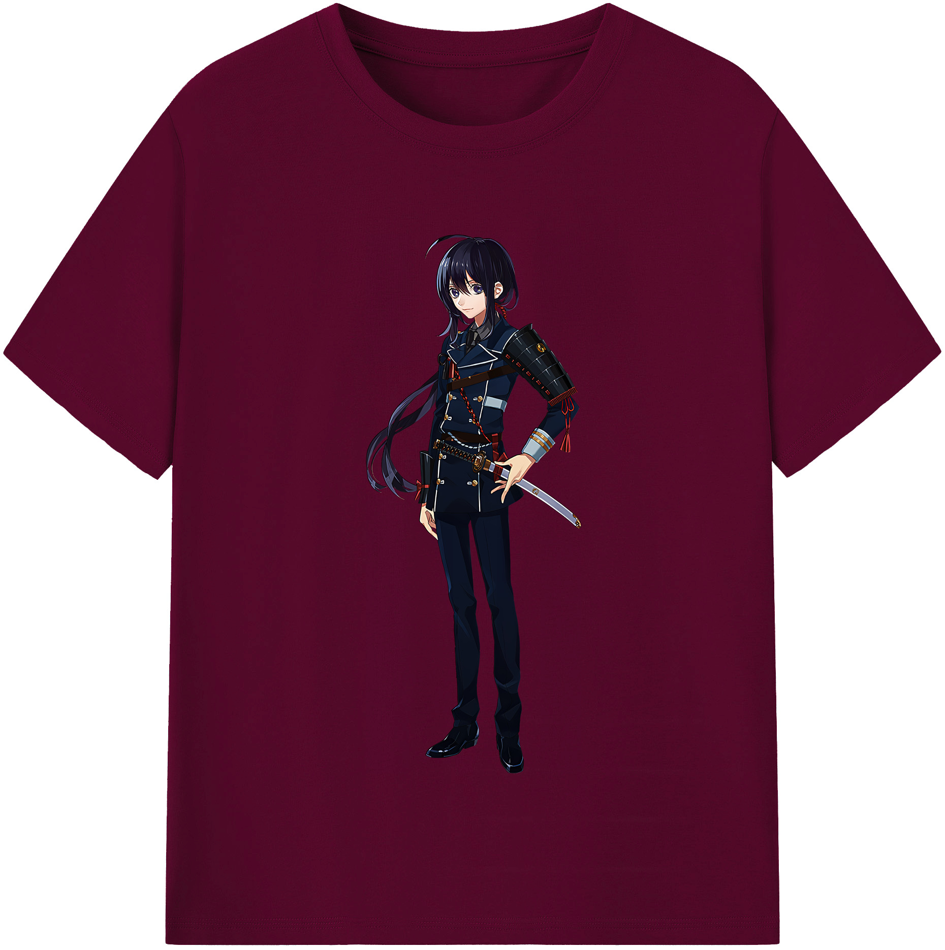 （画像用） 刀剣乱舞 Touken Ranbu レディースカジュアルプリントTシャツ（綿100％）